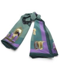 Monzlapur New York - Horses Wear Wigs Large Scarf - Lyst