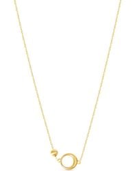 Esterah - Open Circle Necklace - Lyst