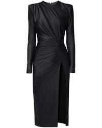 AGGI by HALEWSKI - Adriana Power Midi Dress - Lyst