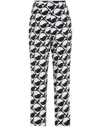 Nocturne - Printed High-waisted Pants - Lyst
