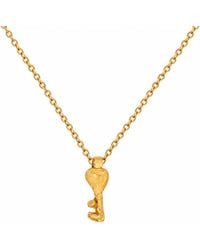 De Roms - The Promise Molten Small Key Necklace - Lyst