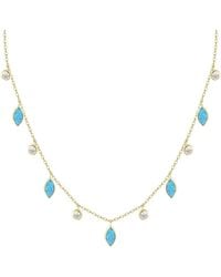 KAMARIA - Drops Of Spring Opal Necklace - Lyst