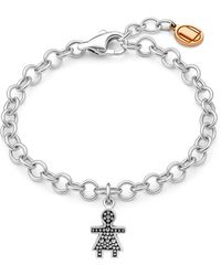 Unaloe - Little Girl Star Charm Adjustable Bracelet - Lyst