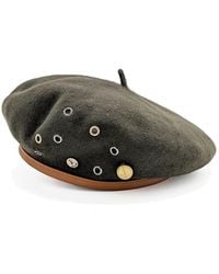 DORIA 1905 - Sherwood Wool Felt Basque Cap - Lyst
