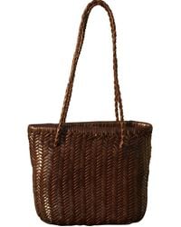 Rimini - Zigzag Woven Leather Handbag 'Bianca' - Lyst