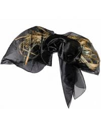 Miro Misljen - Nocturne Sculptural Veil Headpiece - Lyst