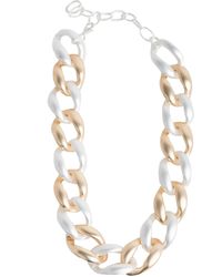 Saachi - And Chunky Necklace - Lyst
