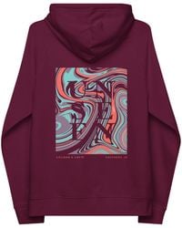 Anchor and Crew - Burgundy Eighteen Unseen Editions Organic Cotton Hoodie - Lyst