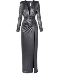 AGGI by HALEWSKI - Clarissa Pearl Maxi Dress - Lyst