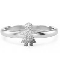 Unaloe - Sterling Girl Ring – Sweet, Symbolic, Adjustable - Lyst