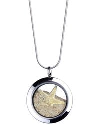 My Little Nature - Neutrals Necklace With Natural Starfish & Beach Sand – Coastal Jewelry - Lyst