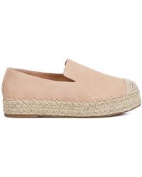 Rag & Co - Ellerie Soft Suede Flatform Heel Espadrilles - Lyst