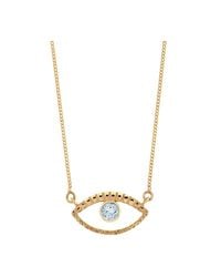 Charlotte's Web Jewellery - Eye Of Intuition Vermeil Necklace - Lyst