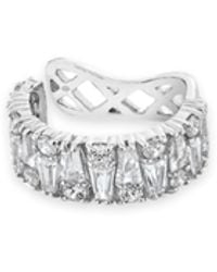 SALLY SKOUFIS - Culture Ear Cuff With Made Cz Diamond Stimulant - Lyst