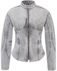 Cótier Denim - Muse Jacket - Lyst