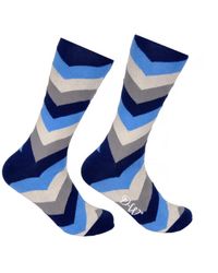 DAVID WEJ - Patterned Socks - Lyst