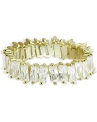 Argento Vivo - Karla Baguette Ring - Lyst