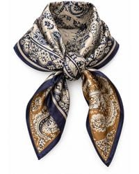 Luella Fashion - Silk Viscose Scarf Printed Patterns - Lyst