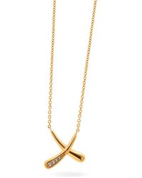 Lucy Quartermaine - Solid Bliss Pendant With Graded Diamonds - Lyst