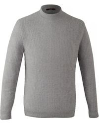 DAVID WEJ - Albert High Neck Jumper – Light - Lyst