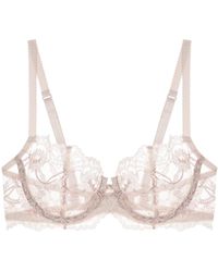 Journelle - Neutrals Anais Low Balconette Bra Petal - Lyst