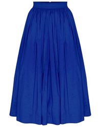 NAZLI CEREN - Lou Lou Midi Skirt - Lyst