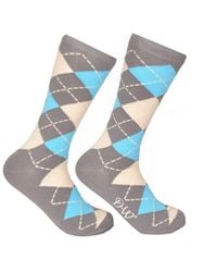 DAVID WEJ - Patterned Socks - Lyst