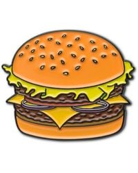 Make Heads Turn - Neutrals Enamel Pin Burger - Lyst