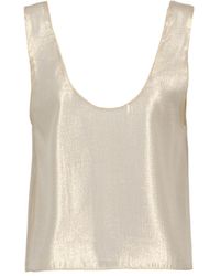 Marianne by Marie Jordane - Sacha Golden Top - Lyst