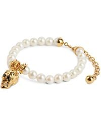 Kasun - Skull Pearl Bracelet - Lyst