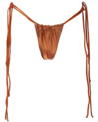 Siren Swimwear - Siren Ibiza Reversible Bronze Bottom - Lyst
