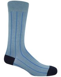 Peper Harow - Made in England - Pin Stripe Socks - Lyst