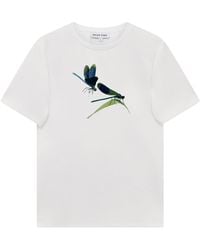 Sour Figs - Metallic Damselfly Print T-Shirt - Lyst