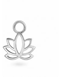 Zohreh - Lotus Flower Earring Charm Sterling - Lyst