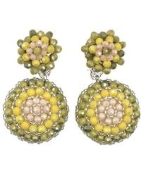 Fairchild Baldwin - Amelia Chartreuse Earrings - Lyst