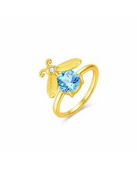 Ormiro - Summer Firefly Topaz Vermeil Ring - Lyst