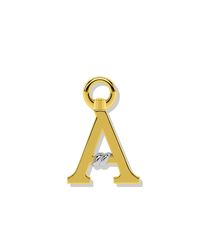 Onia - Unius Letter Charm - Lyst