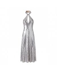 Belsize25 - Mayfair Series – Sequinned Halterneck Mermaid Gown - Lyst