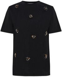 Exquise - Bexley T-Shirt Jewel Neck T Shirt - Lyst