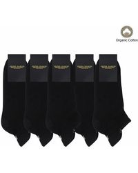 Peper Harow - Made in England - Organic Trainer Sport Socks – Five Pair Bundle - Lyst