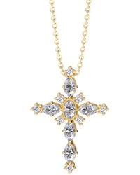 Vanimy - Byzantine Cross Amulet Pendant Necklace - Lyst
