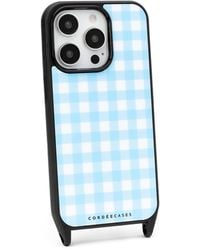 Cordée Cases - Gingham Phone Case Powder Magsafe - Lyst