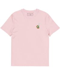 Anchor and Crew - Cotton Tulip Garden Dystopia Organic Cotton Embroidered T-Shirt - Lyst
