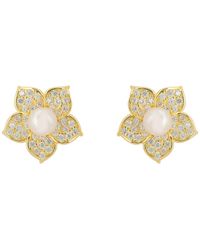 LÁTELITA London - Forget Me Not Pearl Stud Earrings - Lyst