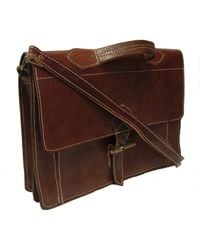 Berber Leather - The Casablanca Large Satchel - Lyst