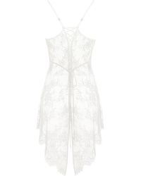 MONIQUE MORIN LINGERIE - Moonstruck Chemise Crystal - Lyst