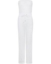 Leyla Maya Ltd - Hattie Bandeau Jumpsuit - Lyst