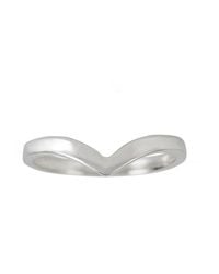 Charlotte's Web Jewellery - Rana Silver Stacking Ring - Lyst