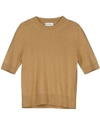 Bel Cashmere - Roma Cashmere Sweater Camel - Lyst
