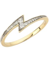 Zoe & Morgan - Zap Diamond Ring - Lyst